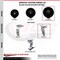 Service Caster Tool Box Caster Wheel Set 6'' Glass Filled Nylon Swivel Casters, 4PK TOOL-SCC-20S620-GFNR-2-TLB-2 - alternate 3